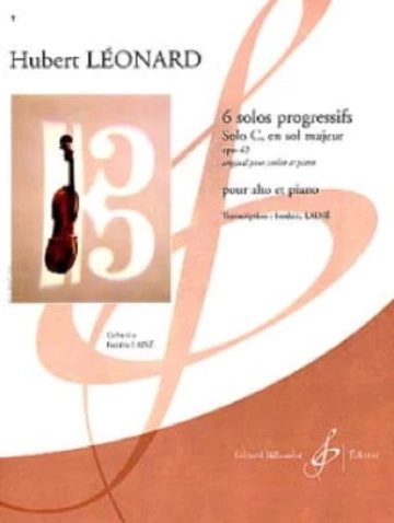 6 Solos progressifs, op. 62. Solo C en sol majeur Visuel